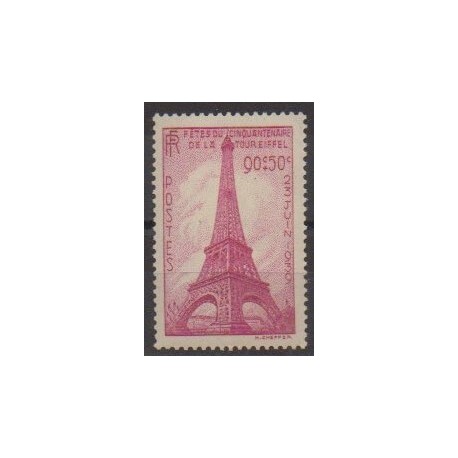 France - Poste - 1939 - Nb 429 - Monuments