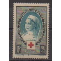 France - Poste - 1939 - No 422 - Santé ou Croix-Rouge - Neuf avec charnière