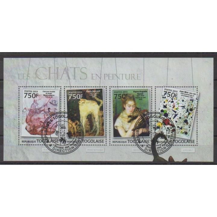 Buy this set of stamps of Togo of the year 2013 (Nb 3088/3091). - Used