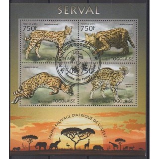 Buy this set of stamps of Togo of the year 2013 (Nb 3176/3179). - Used