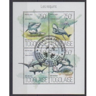 Buy this set of stamps of Togo of the year 2013 (Nb 3669/3672). - Used