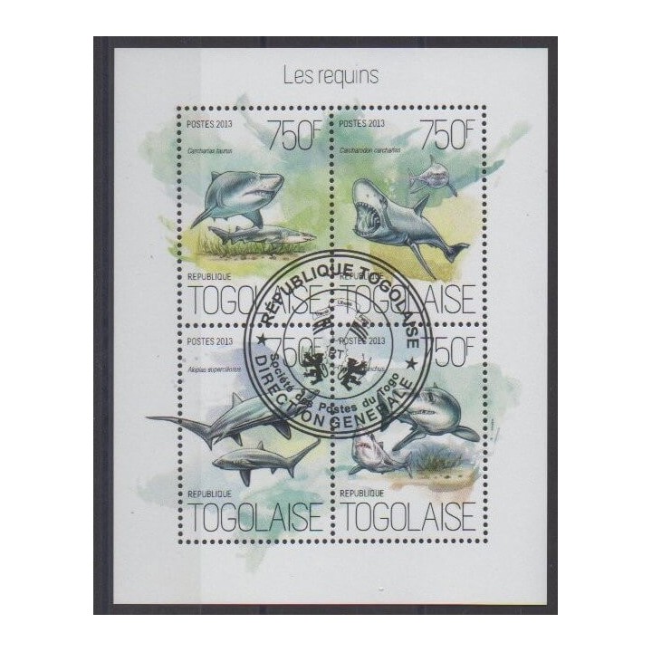 Buy this set of stamps of Togo of the year 2013 (Nb 3669/3672). - Used