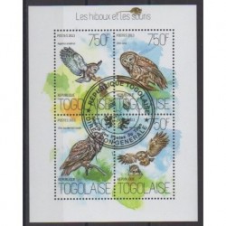 Togo - 2013 - No 3645/3648 - Oiseaux - Oblitérés