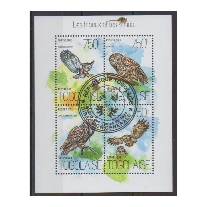 Acheter cette série de timbres du Togo de l'année 2013 (No 3645/3648). - Oblitéré