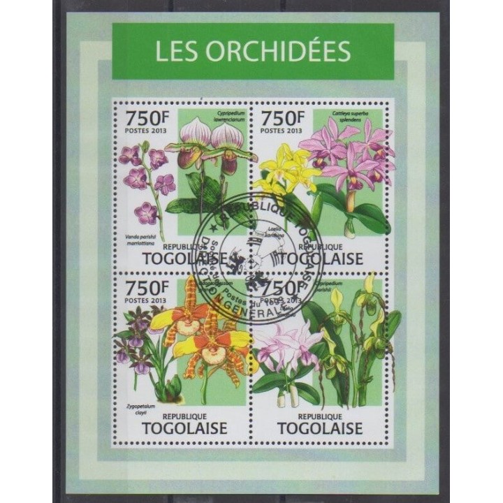 Acheter cette série de timbres du Togo de l'année 2013 (No 3256/3259). - Oblitéré