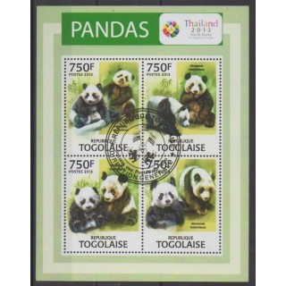 Acheter cette série de timbres du Togo de l'année 2013 (No 3268/3271). - Oblitéré