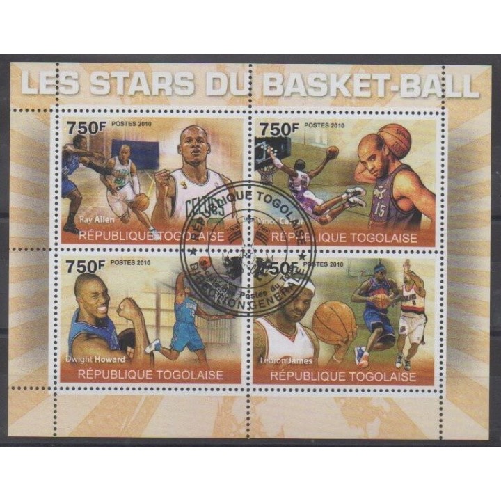 Buy this set of stamps of Togo of the year 2010 (Nb 2260/2263). - Used
