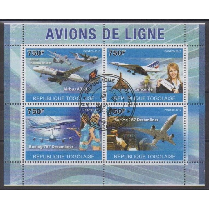 Buy this set of stamps of Togo of the year 2010 (Nb 2300/2303). - Used