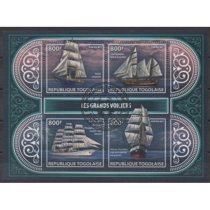 Buy this set of stamps of Togo of the year 2017 (Nb 5756/5759). - Used