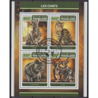 Buy this set of stamps of Togo of the year 2017 (Nb 5654/5657). - Used