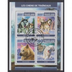 Togo - 2017 - Nb 5706/5709 - Dogs - Used