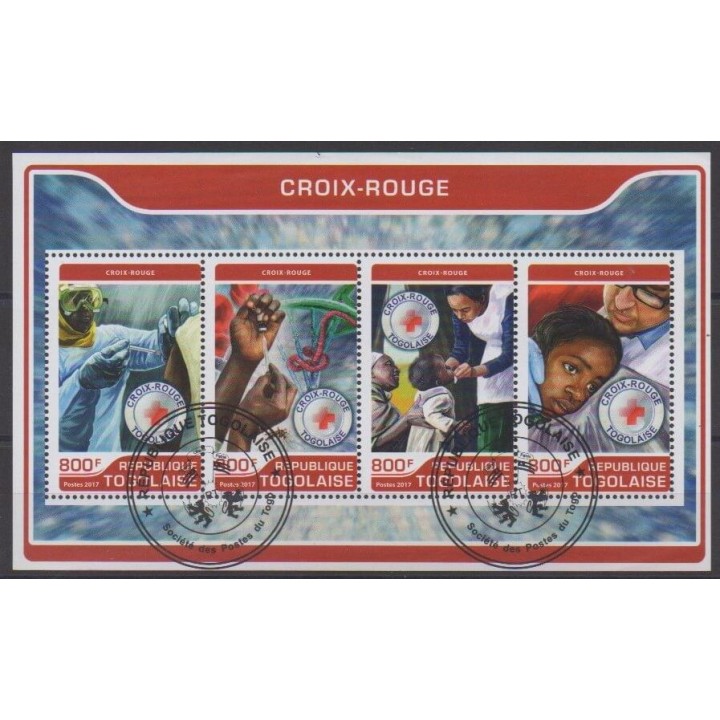 Buy this set of stamps of Togo of the year 2017 (Nb 5610/5613). - Used