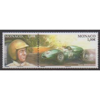 Buy this stamp of Monaco of the year 2023 (Jack Brabham).