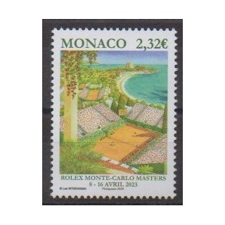 Buy this stamp of Monaco of the year 2023 (Rolex Masters).