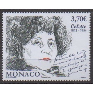 Acheter ce timbre de Monaco de l'année 2023 (Colette).