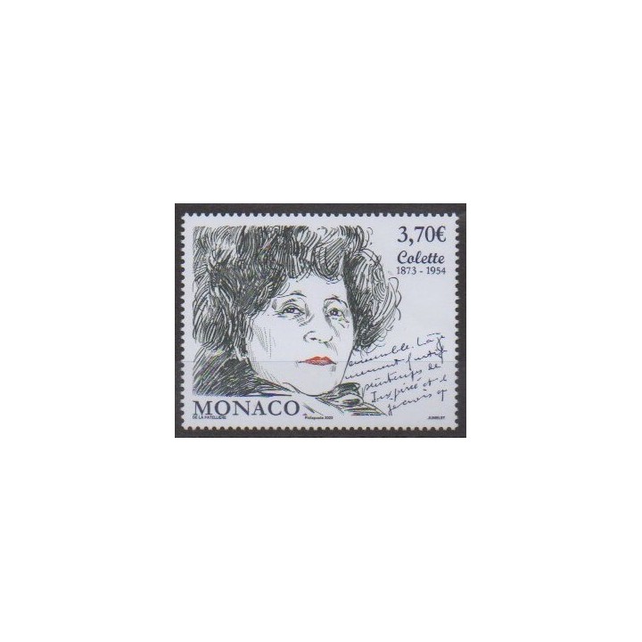Buy this stamp of Monaco of the year 2023 (Colette).