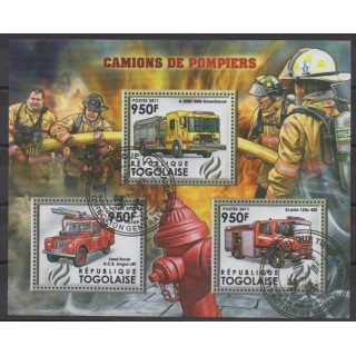 Acheter cette série de timbres du Togo de l'année 2012 (No 2815/2817). - Oblitéré