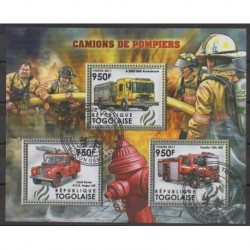 Togo - 2012 - No 2815/2817 - Pompiers - Oblitérés