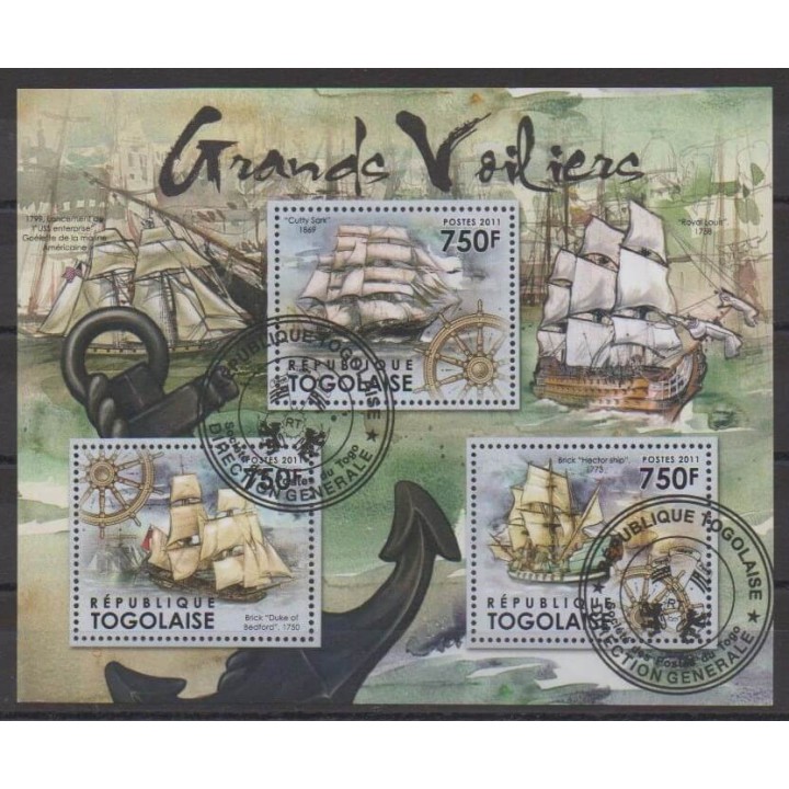 Buy this set of stamps of Togo of the year 2011 (Nb 2788/2790). - Used
