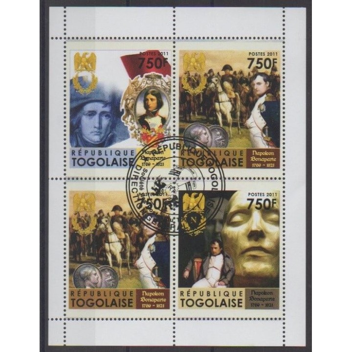 Buy this set of stamps of Togo of the year 2011 (Nb 2560/2563). - Used