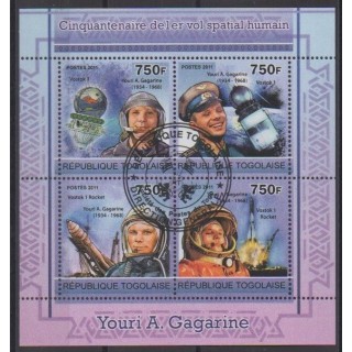 Buy this set of stamps of Togo of the year 2011 (Nb 2484/2487). - Used
