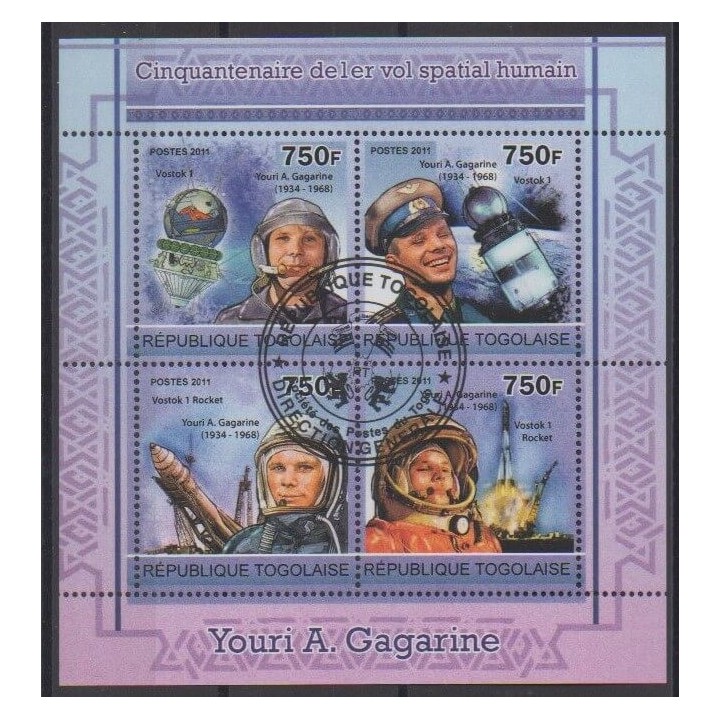 Buy this set of stamps of Togo of the year 2011 (Nb 2484/2487). - Used