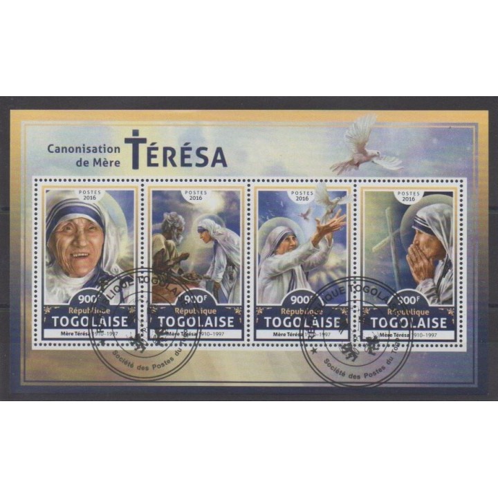 Buy this set of stamps of Togo of the year 2016 (Nb 5410/5413). - Used