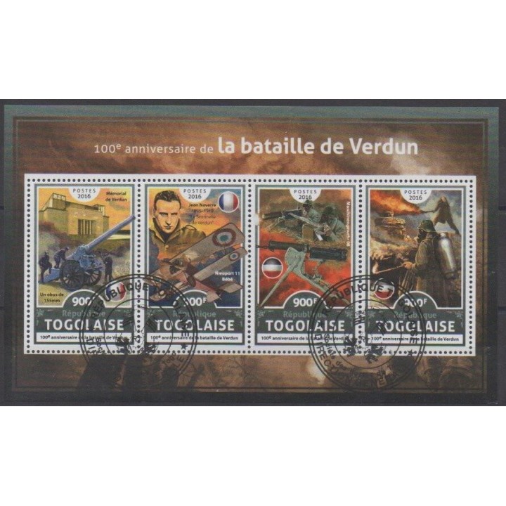 Acheter cette série de timbres du Togo de l'année 2016 (No 5370/5373). - Oblitéré