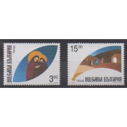 Bulgarie - 1995 - No 3641/3642 - Noël