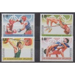 Bulgarie - 1999 - No 3828/3831 - Jeux Olympiques d'été