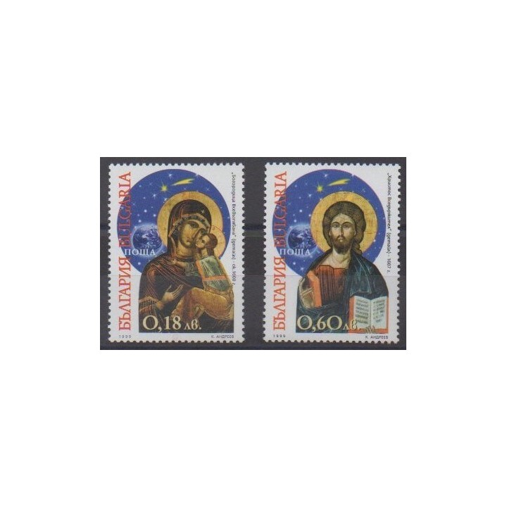 Buy this set of stamps of Bulgaria of the year 1999 (Nb 3853/3854).