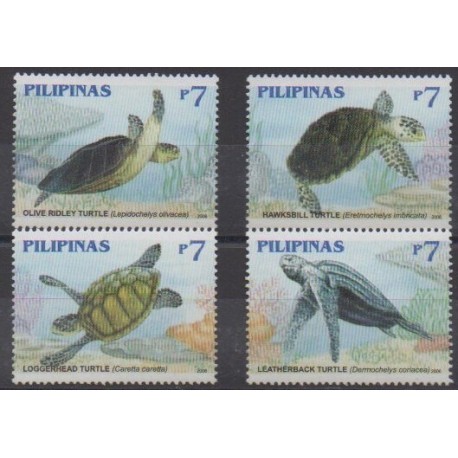 Philippines - 2006 - No 3052/3055 - Tortues