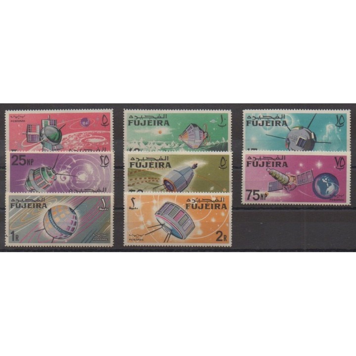 Buy this set of stamps of United Arab Emirates of the year 1966 (Nb 53/60).