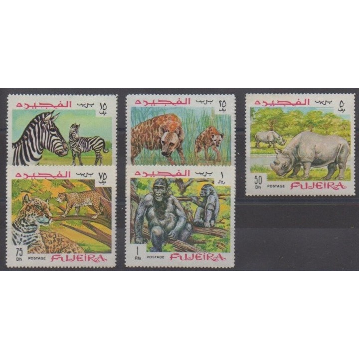 Acheter ces timbres des Emirats arabes unis de l'année 1969 (No 84).