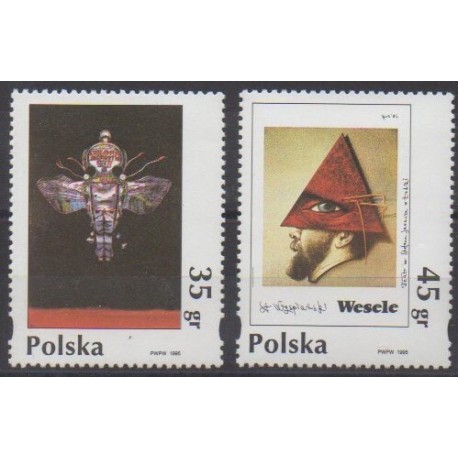 Poland - 1995 - Nb 3346/3347 - Art