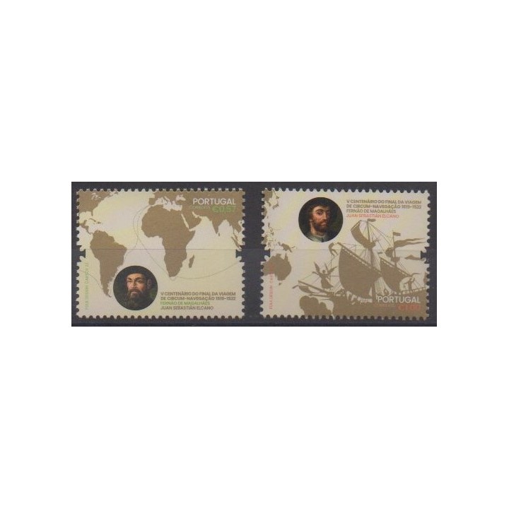 Acheter cette série de timbres du Portugal de l'année 2022 (No 4827/4828).