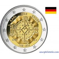 2 euro commémorative - Allemagne - 2023 - 1250 ans de Charlemagne - UNC