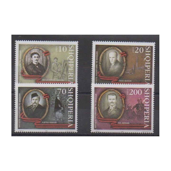 Acheter cette série de timbres d'Albanie de l'année 2005 (No 2817/2820).