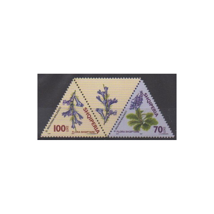 Acheter cette série de timbres d'Albanie de l'année 2007 (No 2907/2908).