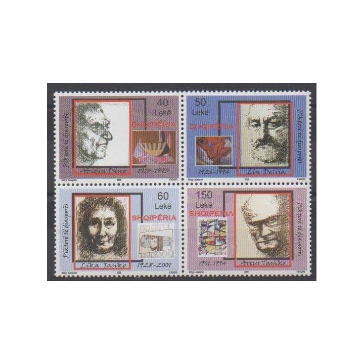 Buy this set of stamps of Albania of the year 2009 (Nb 2991/2994).