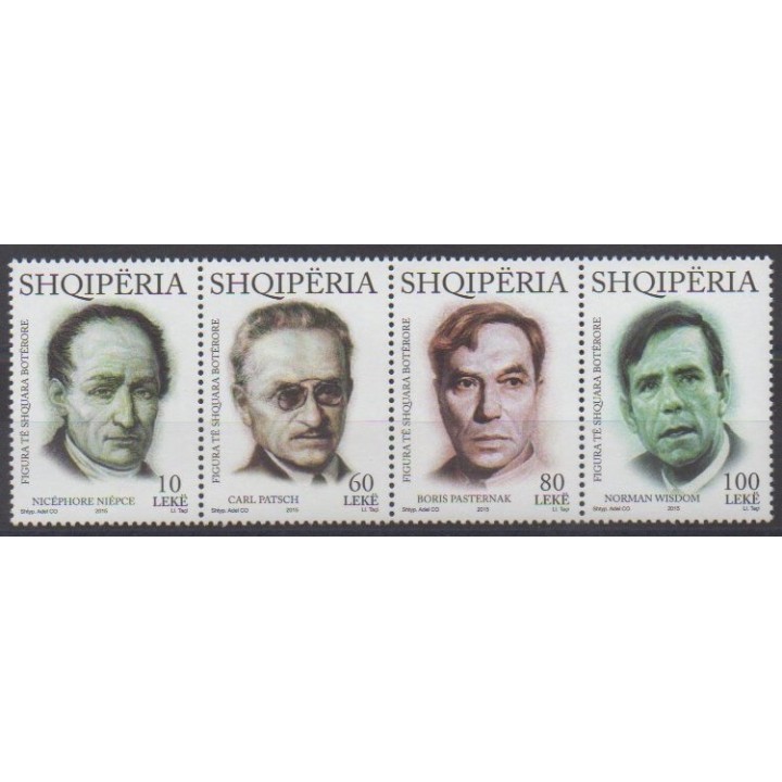 Buy this set of stamps of Albania of the year 2015 (Nb 3171/3174).