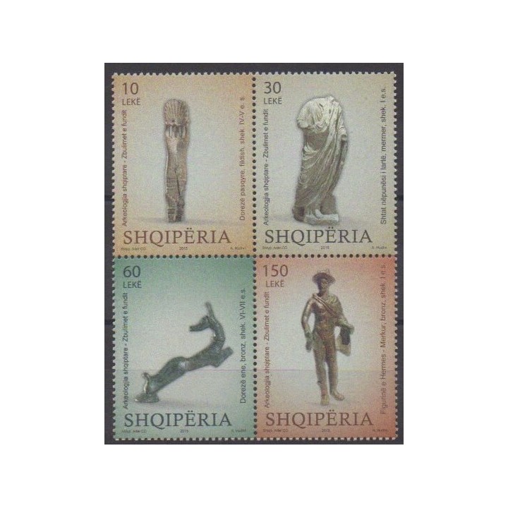 Buy this set of stamps of Albania of the year 2015 (Nb 3180/3183).