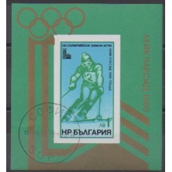 Bulgarie - 1979 - No BF89 - Jeux olympiques d'hiver - Oblitéré
