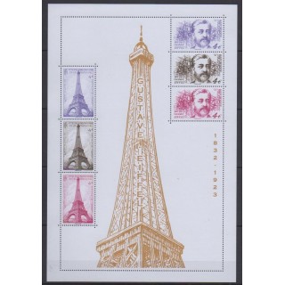 Buy this souvenir sheet  of France of the year 2023 (Nb BF Gustave Eiffel).