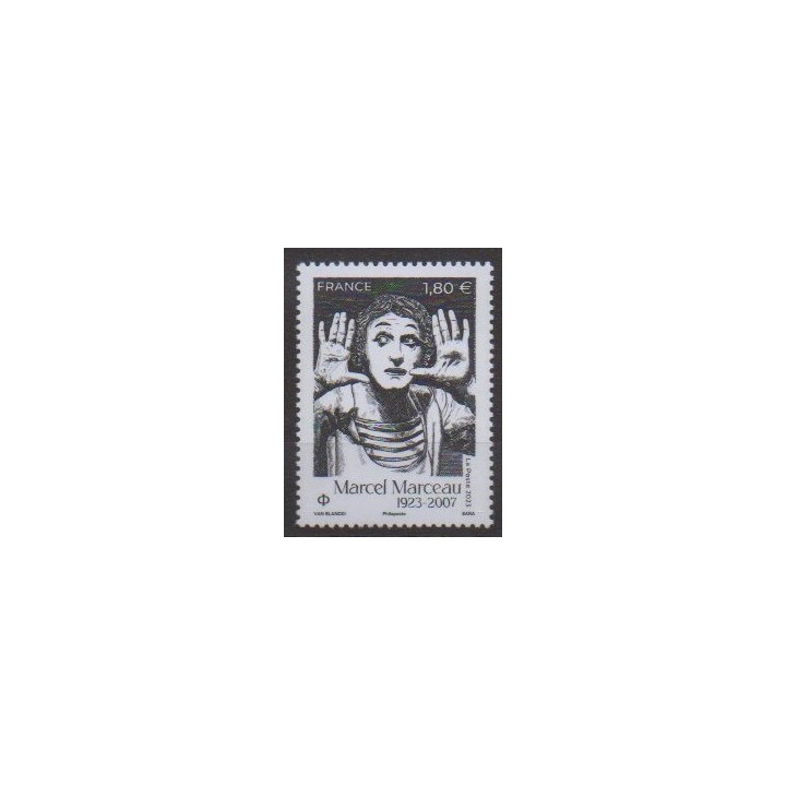 Buy this stamp of France of the year 2023 (Marcel Marceau).