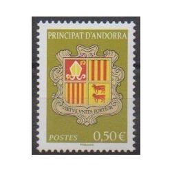 French Andorra - 2023 - Nb 887 - Coats of arms