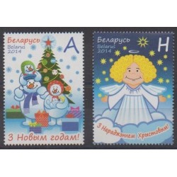 Biélorussie - 2014 - No 870/871 - Noël