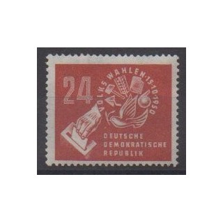 Acheter ce timbre d'Allemagne orientale (RDA) de l'année 1950 (No 27).