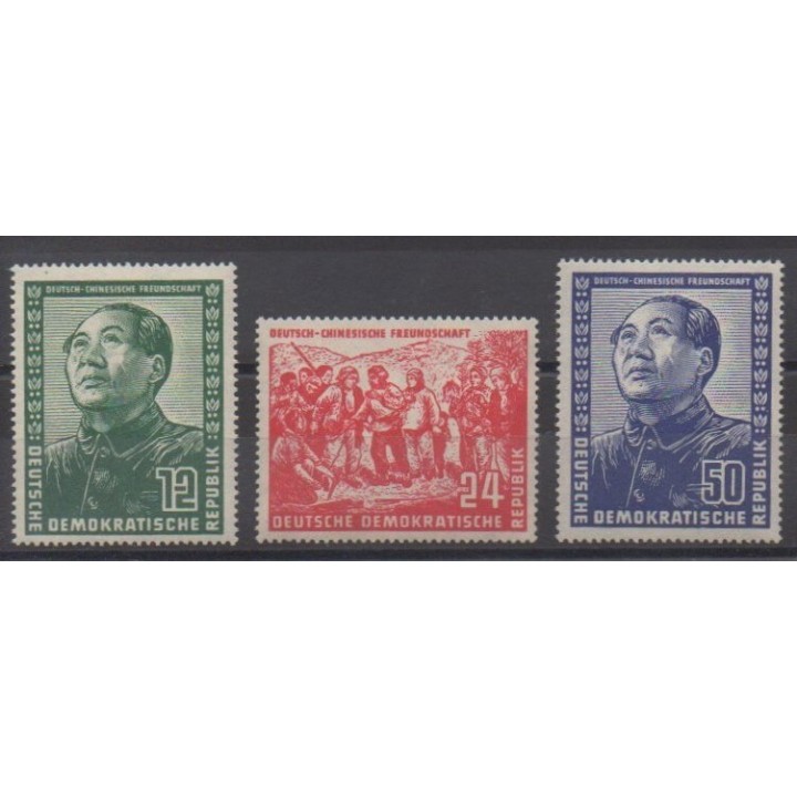 Buy this set of stamps of East Germany (GDR) of the year 1951 (Nb 38/40).