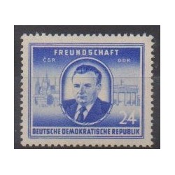 Allemagne orientale (RDA) - 1952 - No 54 - Célébrités
